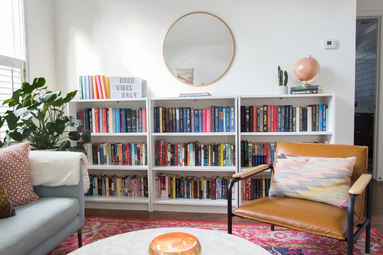 Picture of Book Organizing Tips — How to Organize, Declutter, and Move Books ...